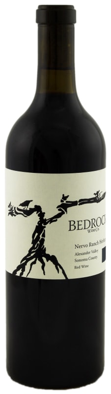 Bedrock Wine Company Nervo Ranch Heritage 2021 Front Bottle Shot