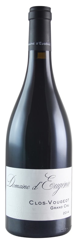 Domaine d'Eugenie Clos-Vougeot Grand Cru 2014 Front Bottle Shot