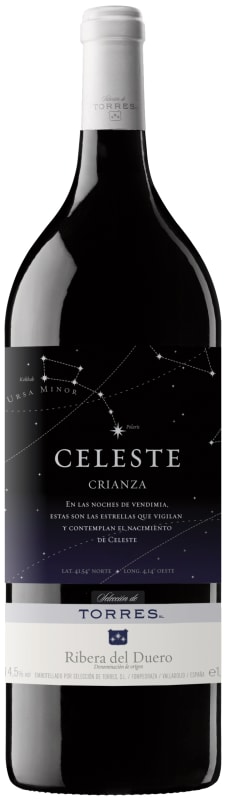 Familia Torres Celeste Crianza 2013 Front Bottle Shot