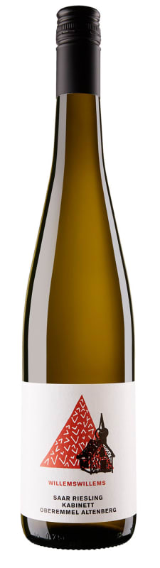Willems-Willems Altenberg Riesling Kabinett 2020 Front Bottle Shot