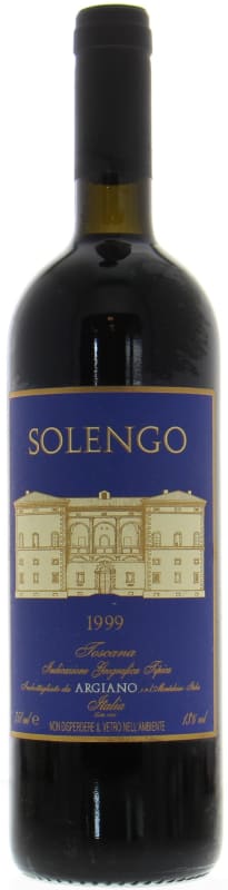 Argiano Solengo 1999 Front Bottle Shot