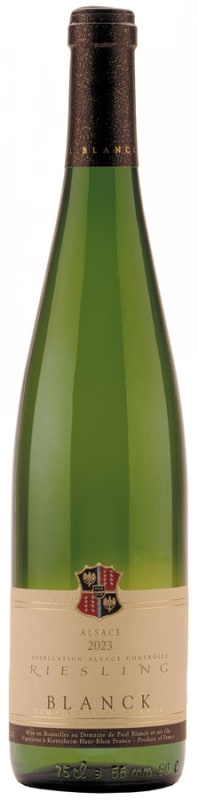 Paul Blanck Et Fils Classique Riesling 2023 Front Bottle Shot