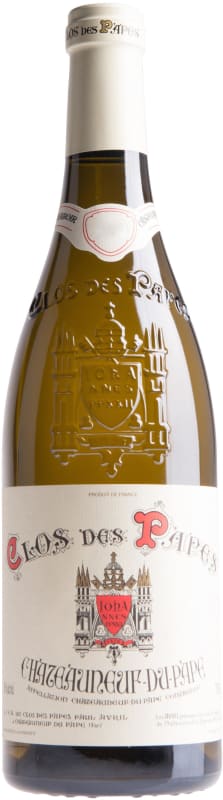 Clos des Papes Chateauneuf-du-Pape Blanc 2019 Front Bottle Shot