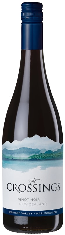 The Crossings Pinot Noir 2016 Front Bottle Shot