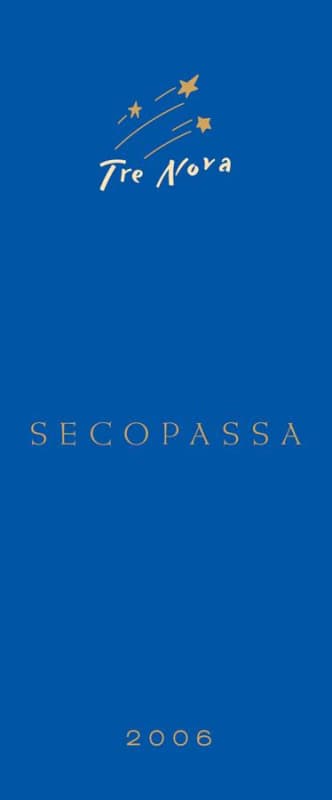 Gino Cuneo Cellars Tre Nova Seccopassa 2006 Front Label
