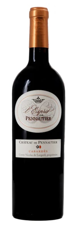 Lorgeril Esprit de Pennautier 2020 Front Bottle Shot