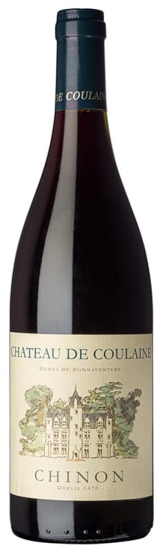 Chateau de Coulaine Chinon 2024 Front Bottle Shot