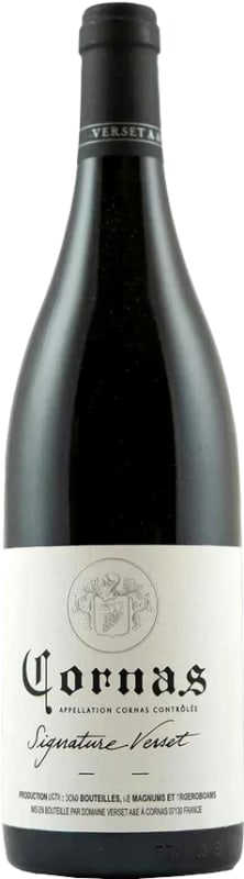 A & E Verset Signature Cornas 2022 Front Bottle Shot