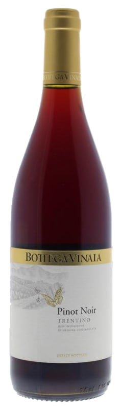 Bottega Vinaia Pinot Noir 2016 Front Bottle Shot