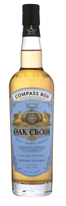 Compass Box Oak Cross Scotch Whisky Front Bottle Shot