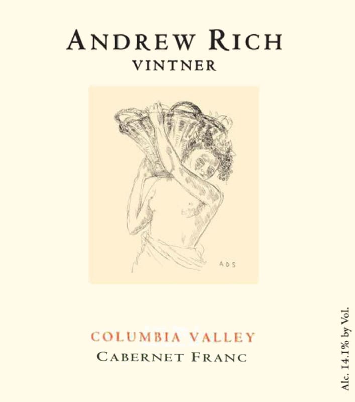 Andrew Rich Cabernet Franc 2005 Front Label