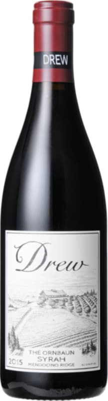 Drew The Ornbaun Syrah 2015 Front Bottle Shot