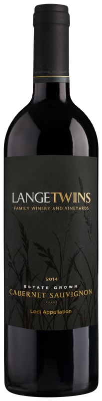 LangeTwins Estate Cabernet Sauvignon 2014 Front Bottle Shot