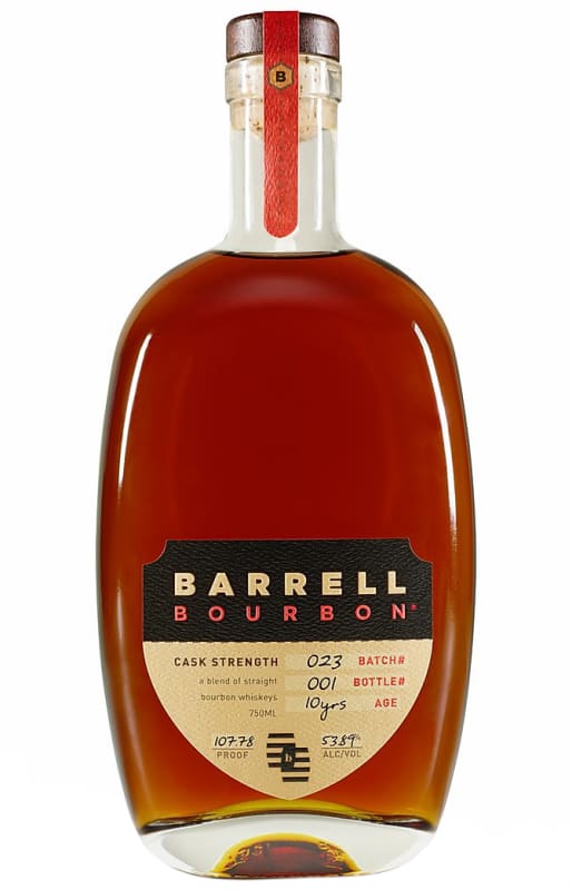 Barrell Batch 23 Bourbon Whiskey Front Bottle Shot