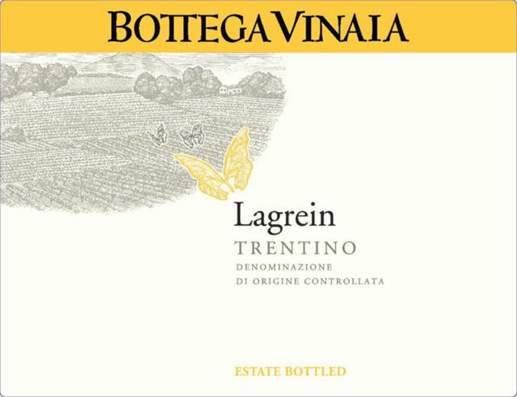 Cavit Bottega Vinai Lagrein 2014 Front Label