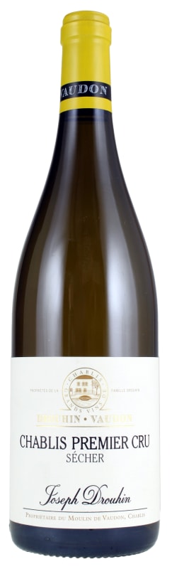Domaine Drouhin Vaudon Chablis Secher Premier Cru 2018 Front Bottle Shot