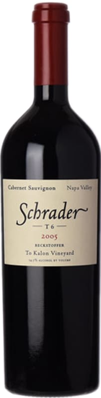 Schrader Beckstoffer To Kalon Cabernet Sauvignon (scuffed label) 2005 Front Bottle Shot