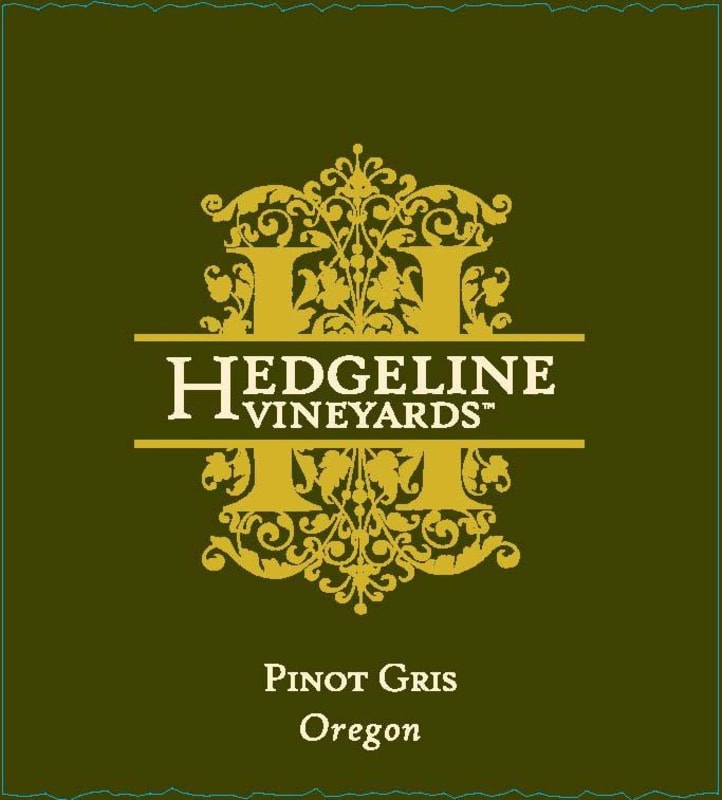 Hedgeline Vineyards Pinot Gris 2014 Front Label