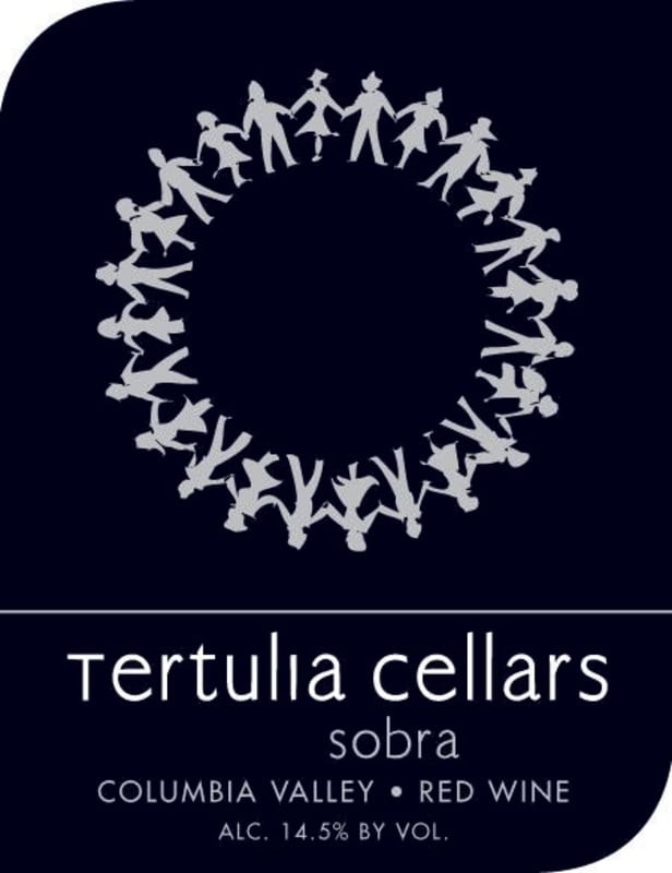 Tertulia Cellars Sobra 2009 Front Label