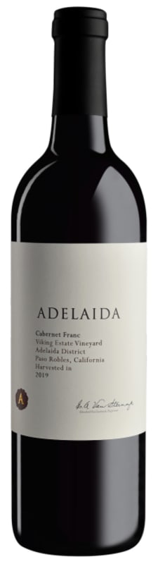 Adelaida Signature Select Cabernet Franc 2019 Front Bottle Shot