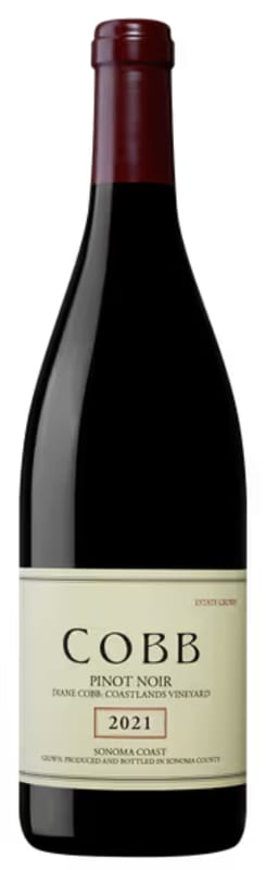 Cobb Wines Diane Cobb Coastlands Vineyard Pinot Noir 2021 Front Bottle Shot