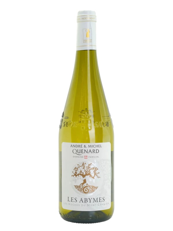 Andre & Michel Quenard Savoie Blanc Les Abymes 2023 Front Bottle Shot