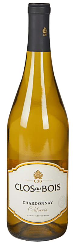 Clos du Bois California Chardonnay 2018 Front Bottle Shot