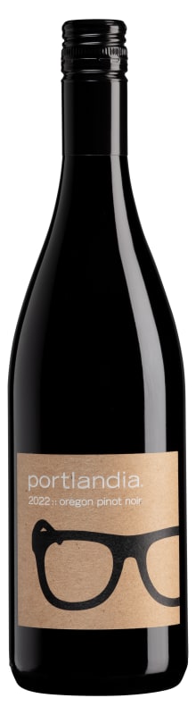Portlandia Winery Pinot Noir 2022 Front Bottle Shot