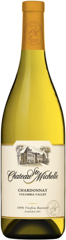 Chateau Ste. Michelle Columbia Valley Chardonnay 2015 Front Bottle Shot