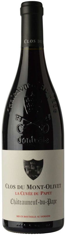 Clos du Mont Olivet Chateauneuf-du-Pape Cuvee Papet 2023 Front Bottle Shot
