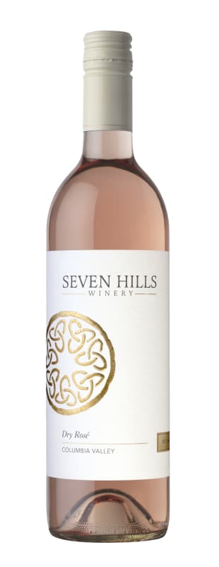 Seven Hills Winery Dry Rose 2019 Front Bottle Shot