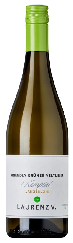 Laurenz V Friendly Gruner Veltliner 2022 Front Bottle Shot