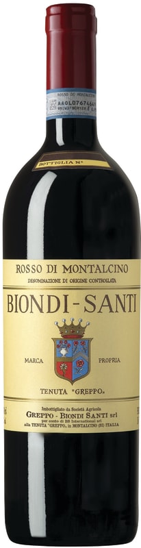 Biondi-Santi Rosso di Montalcino 2019 Front Bottle Shot