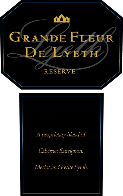Lyeth Grande Fleur de Lyeth Reserve Red 2016 Front Label
