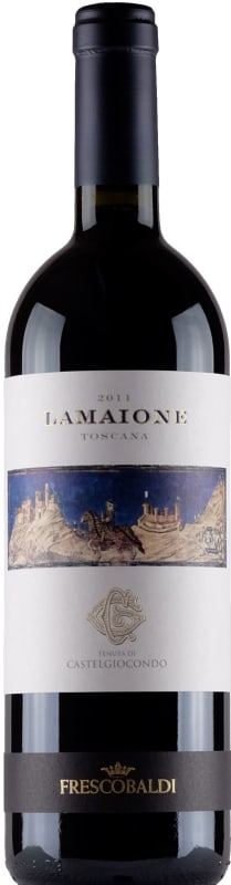 Frescobaldi CastelGiocondo Lamaione 2011 Front Bottle Shot