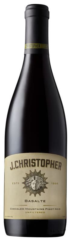 J. Christopher Basalte Pinot Noir 2017 Front Bottle Shot