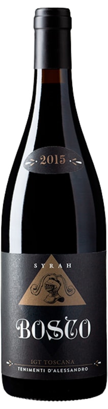 Tenimenti d'Alessandro Il Bosco Syrah 2015 Front Bottle Shot