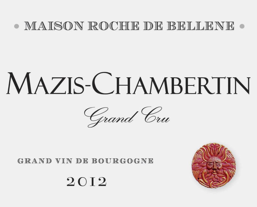 Maison Roche de Bellene Mazis-Chambertin Grand Cru 2012 Front Label