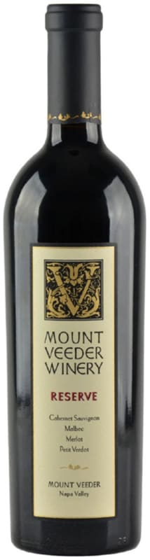 Mount Veeder Winery Reserve Red 2015 Front Bottle Shot
