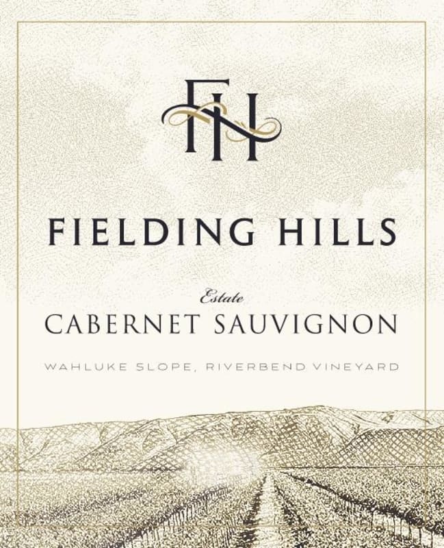 Fielding Hills Winery Riverbend Vineyard Cabernet Sauvignon 2017 Front Label