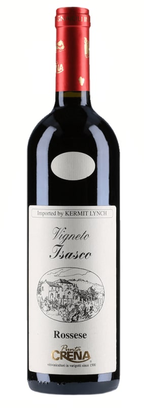 Punta Crena Vigneto Isasco Rossese 2022 Front Bottle Shot