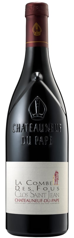 Clos Saint Jean Chateauneuf-du-Pape La Combe des Fous 2017 Front Bottle Shot