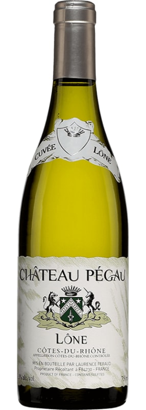 Domaine Pegau Chateau Pegau Cuvee Lone Blanc 2020 Front Bottle Shot