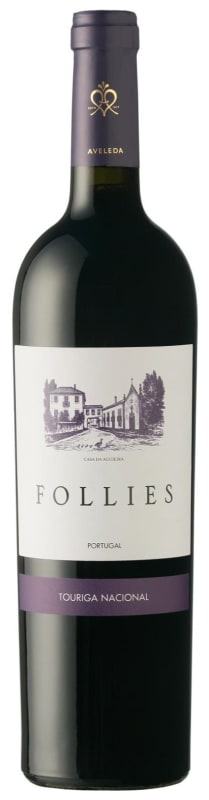 Aveleda Follies Touriga Nacional 2016 Front Bottle Shot