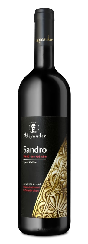 Alexander Sandro (OU Kosher) 2018 Front Bottle Shot