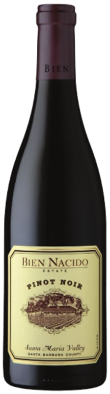 Bien Nacido Estate Bien Nacido Vineyard Pinot Noir 2019 Front Bottle Shot