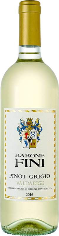 Barone Fini Valdadige Pinot Grigio 2016 Front Bottle Shot