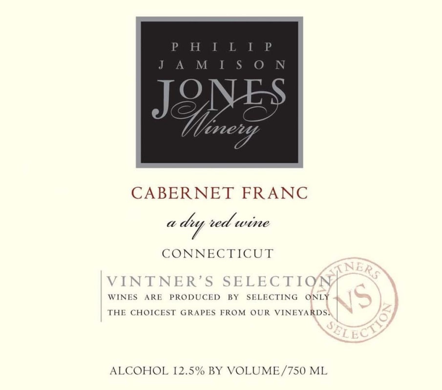 Jones Family Farms Vintners Select Cabernet Franc 2013 Front Label