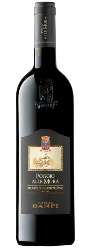 Banfi Brunello di Montalcino Poggio Alle Mura 2020 Front Bottle Shot