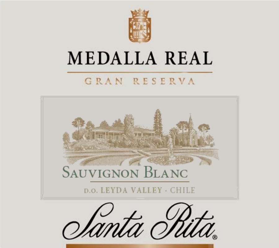 Santa Rita Medalla Real Sauvignon Blanc 2016 Front Label